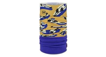 Buff tour de cou polar enfant pugy bleu