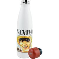 botella metalica cartel se busca monkey d luffy one piece 500 mls