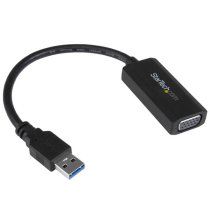 StarTech.com Adaptador GrÃ¡fico Conversor USB 3.0 a VGA con Controladores Incorporados - Cable Convertidor - 1920x1200