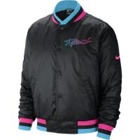 chaqueta miami heat courtside city edition - nike nba