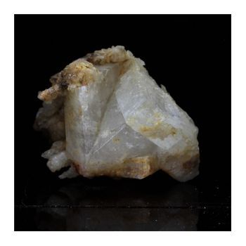 Calcita + Cuarzo-natural Pierre De Francia, La Mure, Isère, Auvergne-rhône-alpes | 255.6 Ct - Certificado De Autenticidad Incluido | 51 X 40 X 32 Mm.