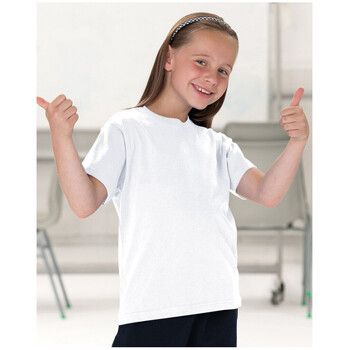 Jerzees Schoolgear Camiseta ZT180B para niña