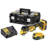dewalt dcs356p2-qw multi-herramienta oscilante sin escobillas xr 18v li-ion 5ah