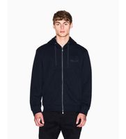 ax armani exchange para hombre xm001293af20934ub101 sudadera basica con cremallera marino m casual algodon