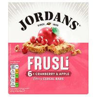 jordans frusli bars cranberry and apple 6 pack