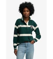 superdry para mujer w6012214a polo crest verde s casual algodon manga larga