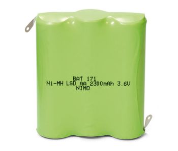 Bateria Ni-Mh 3,6V 2300mA AAx3 Precargada