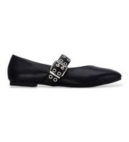 xti para mujer 14640701-negro bailarinas 146407 negro 37 plano hebilla casual