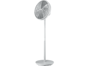 Ventilador de pie - Philips CX2550/00, 3 velocidades, 48 W, Máxima refrigeración, Ultrasilencioso, Temporizador, Blanco