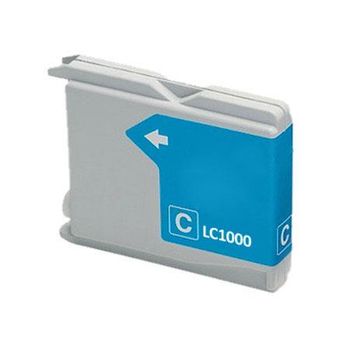 Compatible Cyan Brother LC1000C Ink Cartridge