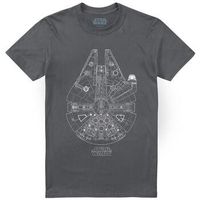 disney camiseta millenium lines para mujer