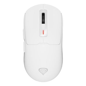 Ratón Genesis inalámbrico 26000 DPI ambidiestro Bluetooth USB Type-C blanco