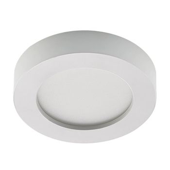 Lámpara de techo led de aluminio blanco