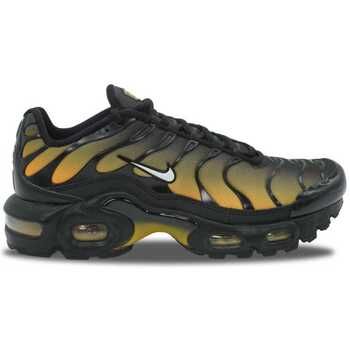 Nike Zapatillas Air Max Plus TN Black University Gold para niño