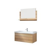 conjunto de muebles de cuarto de bano wangerooge big m - madera