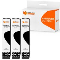 pccom essential cartucho tinta compatible con epson t0711t0891 negro pack 3