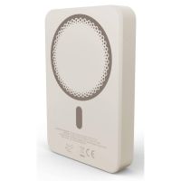 power bank energy sistem magnetic 10000 mah 20 w apta para avion champagne