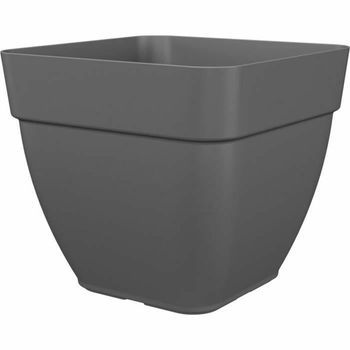 Maceta De Plástico Anthracite Artevasi - 37 X 37 Cm