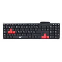 fgns teclado usb con n para pc anti-liquidos teclado con cable usb para pc laptop notebook compatibilidad usb con disposicion qwerty