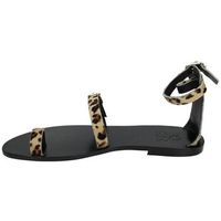 made in spain sandalias sandalia leopardo para mujer