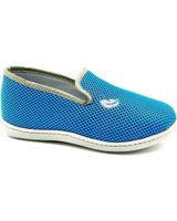 de roal zapatilla rejilla plumaflex azul