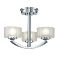 semiplafon para banos meridian 3 luces