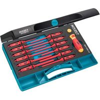 hazet 804vde14 juego de destornilladores r con aislamiento de proteccion r perfil pozidriv pz perfil phillips ph perfil de hexagono interior perfil de ranura r 25 x 04 r 65 x 12 r ph1 r ph2 r pz2 r t10 r t15 r t20 r n