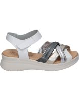 sandalias con cuna para mujer pitillos 10610 color plata 36