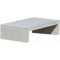 kit banco hormigon 80x40x17 cm