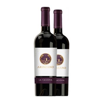 Arínzano Vino Tinto La Casona Vino Crianza 75 Cl 14% Vol. (pack De 2 Unidades)