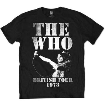 The Who Tops y Camisetas British Tour 1973 para mujer
