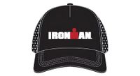gorra ironman base running trucker cap negra