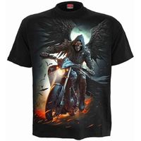 spiral camiseta night rider para hombre