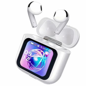 T13 AI Translation Bluetooth 5.4 Auricular con función de pantalla táctilbobina dinámica de 13 mm Baja latencia Auricu