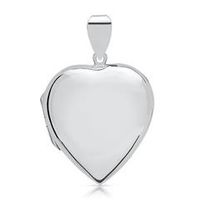 relicario corazon plata 925