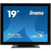 iiyama prolite t1932msc-b5ag 19 ips lcd touchscreen monitor - black black