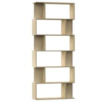 estanteriadivisor madera marron 80x24x192cm