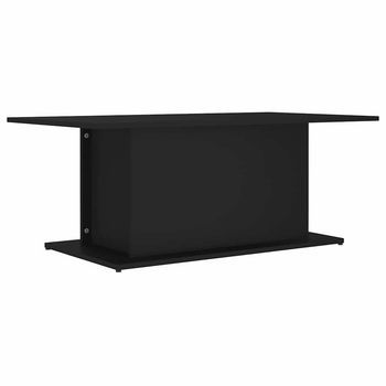 Mesa De Café - Mesa De Centro Madera Contrachapada Negro 102x55,5x40 Cm