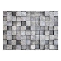 papel pintado 3d - concrete cube 300x210 cm