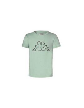 Camiseta Kappa Giaglione Verde Jade Niña