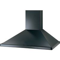 rangemaster unbhdc110bl chimney cooker hood - black black