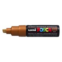 posca pc-8k rotulador bronce 8 mm cincel
