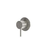 desviador de agua inox satinato 316l para instalacion en pared moderno