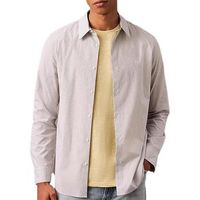 calvin klein jeans camisa manga larga stripe stret para hombre