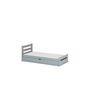 Cama Individual Nela 90x190 Gris