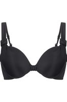 hunkemoller top de bikini con aros preformado luxe copa e  negro