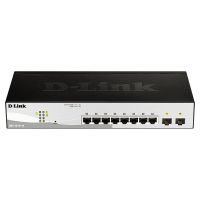 d-link dgs-1210-10e smart switch gestionado 8 puertos ethernet gigabit  2 puertos 1001000mbps sfp