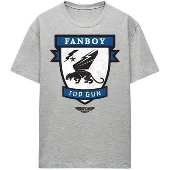 Top Gun Camiseta Fanboy para mujer