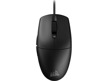 Ratón gaming - Corsair M55 Ligero, Por cable, 16000 dpi, 6 botones programables, Negro