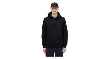 Sudadera con capucha peak performance original small logo negro hombre